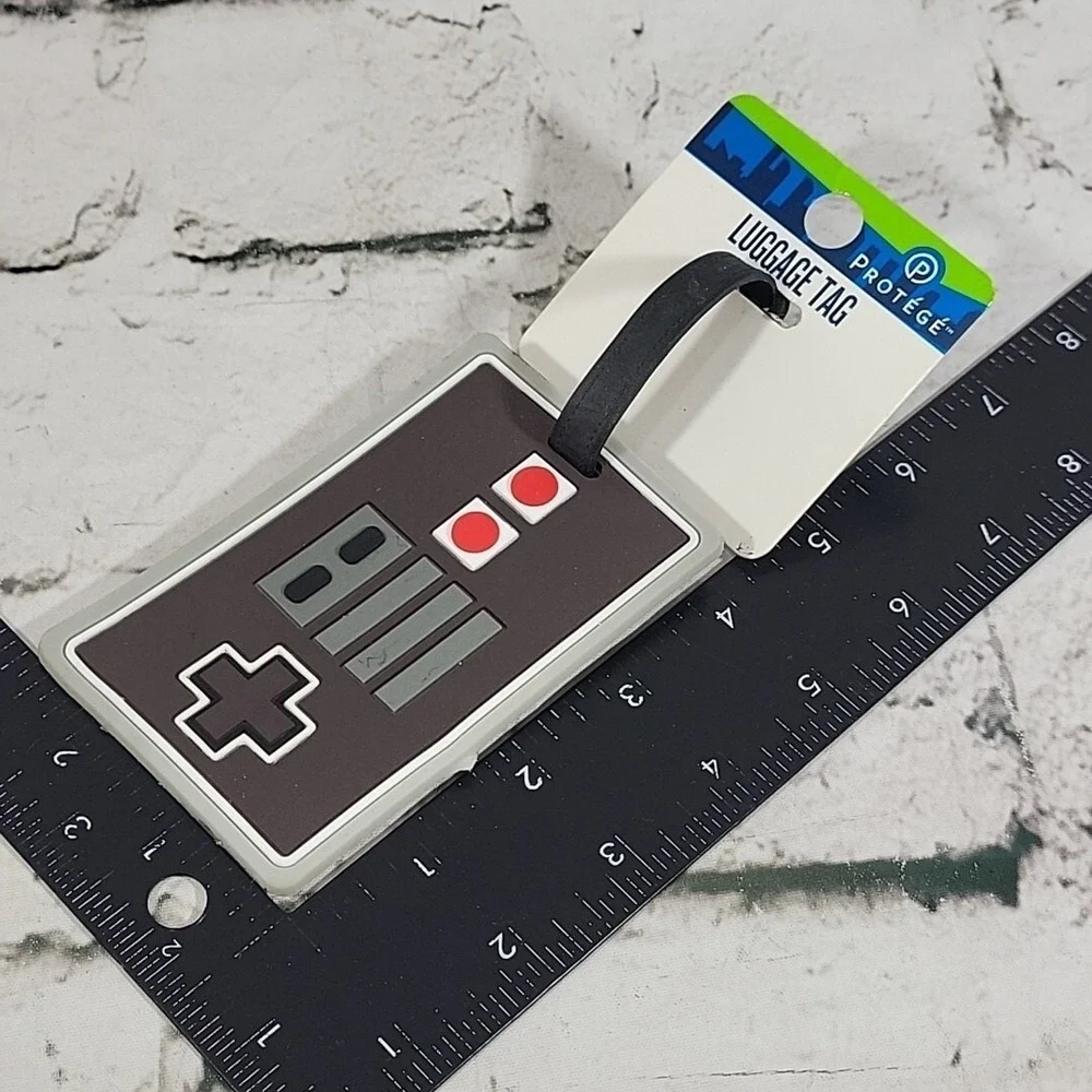 Video Game Controller Luggage‎ Tag Rubber PVC Gamer Travel 2018 New